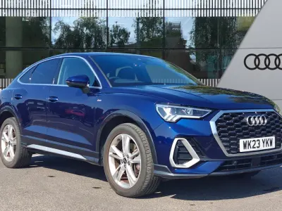 Used Audi Q3 Sportback S-Line 2023 Blue SUV