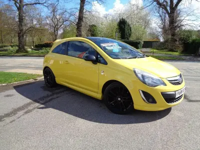 Used Vauxhall Corsa Edition 2014 Yellow Hatchback