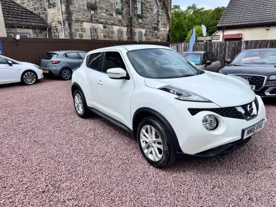 Used Nissan Juke N-Connecta 115 HP (84 kW) 2016 White SUV