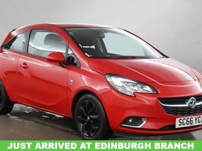 Used Vauxhall Corsa SRi 90 HP (66 kW) 2015 Red Hatchback