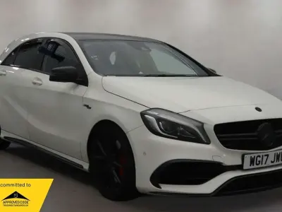 Used Mercedes A45 AMG AMG 360 HP (264 kW) 2017 White Hatchback