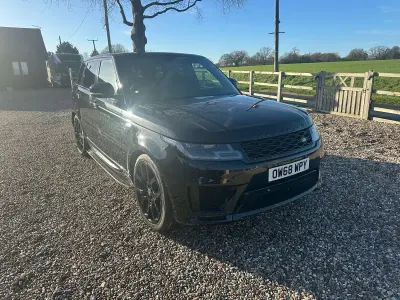 Used Land Rover Range Rover Sport Autobiography Dynamic 306 HP (225 kW) 2019 Black SUV