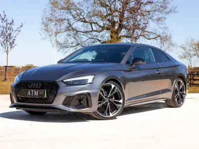 Second-hand Audi A5 Black Edition 150 CP (110 kW) 2023 Gri Coupe