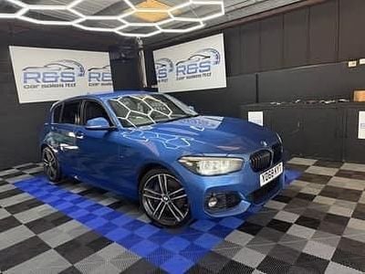 Usado BMW 118 M Sport 2018 Azul Utilitario