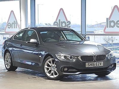 Used BMW 420 Luxury Line 184 HP (135 kW) 2016 Grey Coupe