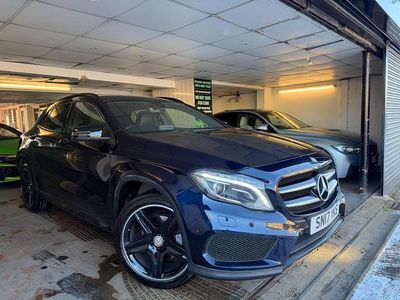 Blue Used 2017 Mercedes GLA220 AMG line SUV | £11,290 (Fair price)