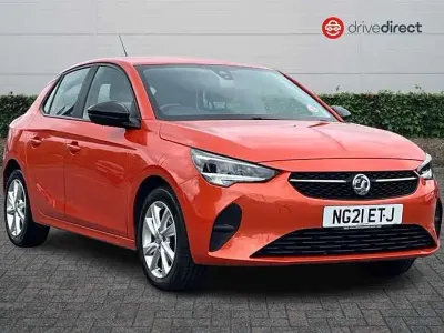 Used Vauxhall Corsa 75 HP (55 kW) 2021 Orange Hatchback