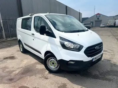 Used Ford Transit Custom 105 HP (77 kW) 2020 White Van
