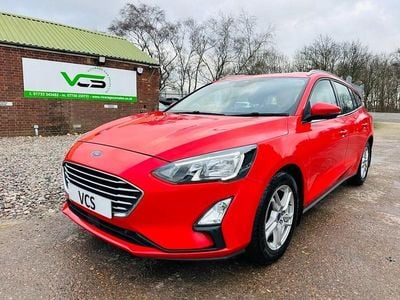Used Ford Focus Zetec 125 HP (91 kW) 2022 Red Estate
