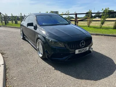 Used Mercedes CLA180 AMG line 2019 Black Coupe
