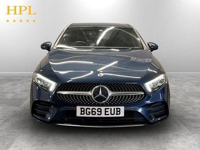 Used Mercedes A150 AMG line 150 HP (110 kW) 2019 Blue Hatchback