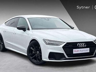 White Used 2022 Audi A7 Black Edition Hatchback | £34,000 (A bit pricey)