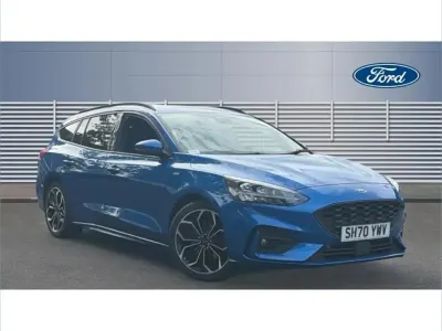 Używany Ford Focus ST-Line X 120 KM (88 kW) 2020 Niebieski Kombi