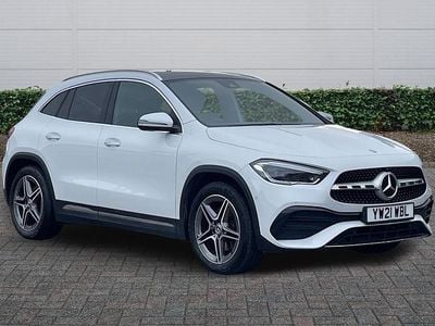 Used Mercedes GLA220 AMG Line Premium Plus 190 HP (139 kW) 2021 White SUV
