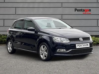 Used VW Polo Edition 88 HP (64 kW) 2017 Black Hatchback