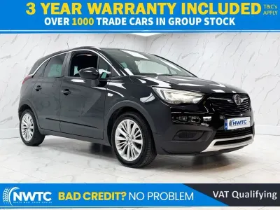Used Vauxhall Crossland X S 83 HP (61 kW) 2020 Black SUV