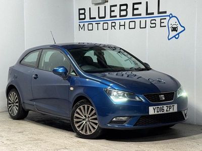 Blue Used 2016 Seat Ibiza CONNECT Hatchback | £5,250 (Fair price)
