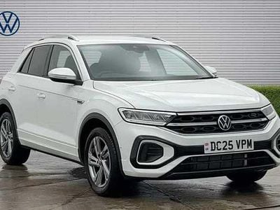 Used VW T-Roc R-line 150 HP (110 kW) 2025 White SUV