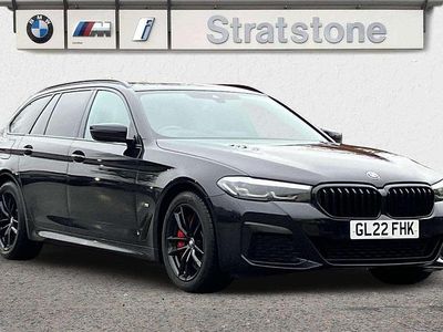 Used BMW 530 M Sport 282 HP (207 kW) 2022 Black Estate