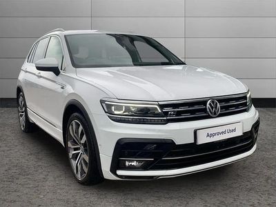 Used VW Tiguan R-line 150 HP (110 kW) 2019 White SUV