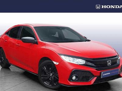 Used Honda Civic Sport 124 HP (91 kW) 2019 Red Hatchback
