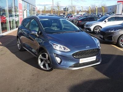 Used Ford Fiesta Active X 123 HP (90 kW) 2020 Blue Hatchback