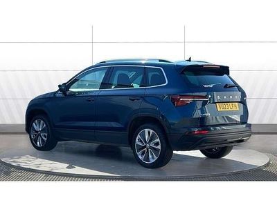Begagnad Skoda Karoq SE L 150 HK (110 kW) 2023 Blå SUV