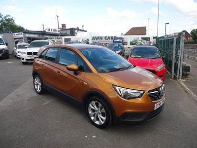 Used Vauxhall Crossland X 81 HP (59 kW) 2018 Orange SUV