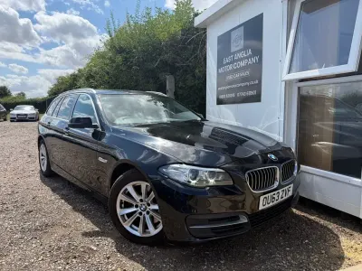 Used BMW 525 Executive 218 HP (160 kW) 2013 Black Estate