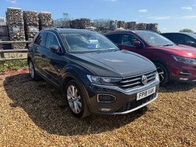 Used VW T-Roc SEL 150 HP (110 kW) 2018 Grey SUV