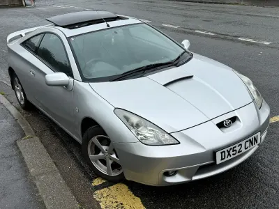 Used Toyota Celica 2002 Silver Coupe
