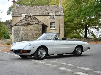 Used Alfa Romeo Spider 1972 White Cabriolet