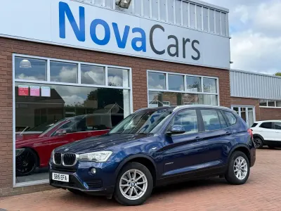 Begagnad BMW X3 Impressive 2015 Blå SUV