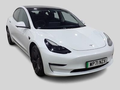 Used Tesla Model 3 Long Range AWD 366 kW (498 HP) 2021 White Sedan