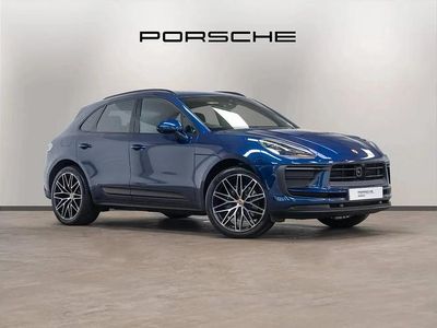 Blue Used 2024 Porsche Macan SUV | £64,700 (Fair price)