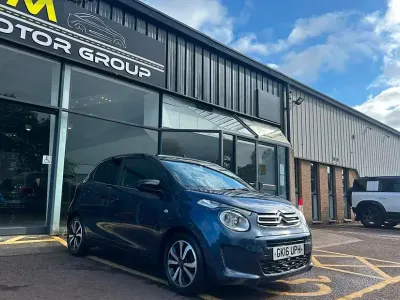 Used Citroën C1 Flair 82 HP (60 kW) 2016 Blue Hatchback