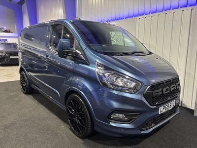 Blue Used 2019 Ford Transit Custom Sport Van | £20,400 (Expensive)