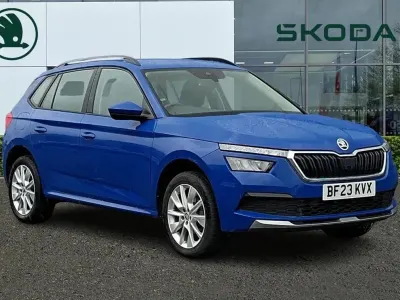 Used Skoda Kamiq SE 94 HP (69 kW) 2023 Energy blue SUV