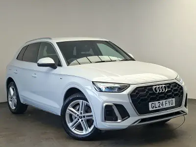 Used Audi Q5 S-Line 204 HP (150 kW) 2024 White SUV