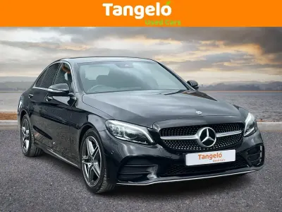 Used Mercedes C220 AMG Line Premium 194 HP (142 kW) 2020 Black Sedan