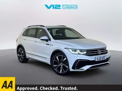 Used VW Tiguan R-line 150 HP (110 kW) 2021 White SUV