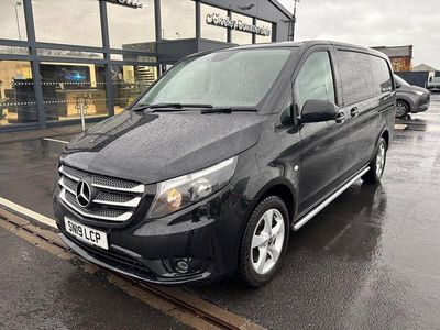 Black Used 2019 Mercedes Vito Van | £16,450 (A bit pricey)