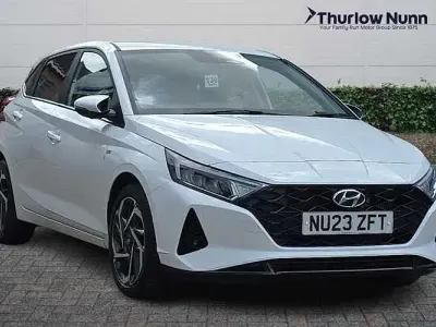 Used Hyundai i20 Premium 101 HP (74 kW) 2023 White Hatchback
