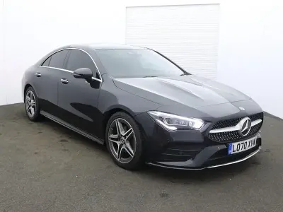Usado Mercedes CLA180 AMG Line Premium Plus 136 HP (100 kW) 2021 Preto Sedan