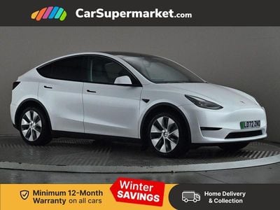 White Used 2022 Tesla Model Y Long Range AWD SUV | £25,597 (Fair price)