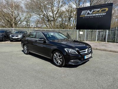 Usado Mercedes C200 2015 Preto Sedan