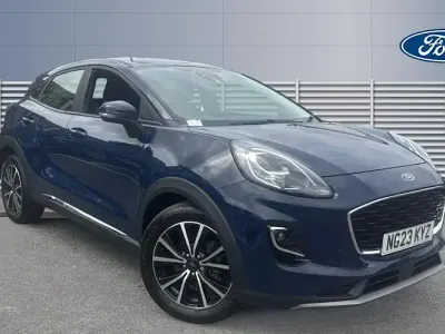 Used Ford Puma Titanium 125 HP (91 kW) 2023 Blue SUV