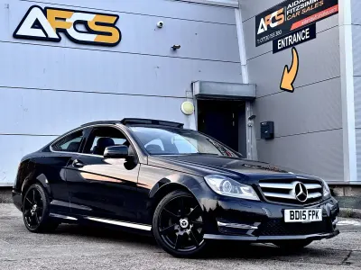 Used Mercedes C250 Sport Edition 2015 Black Coupe