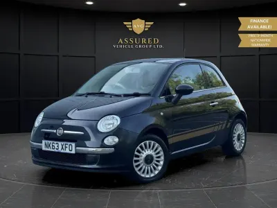 Used Fiat 500 Lounge 69 HP (50 kW) 2013 Black Hatchback