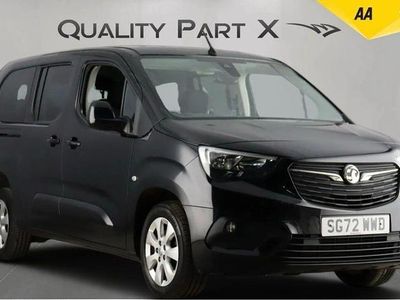 Black Used 2022 Vauxhall Combo S MPV | £16,200 (Fair price)